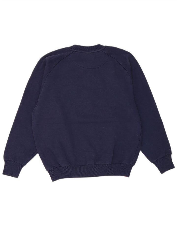 Felpa Umbro per ragazzi, 12-13 anni, XL, blu navy, in poliestere