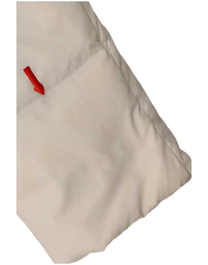 Giacca imbottita con cappuccio da donna Champion UK 14 Poliestere bianco medio