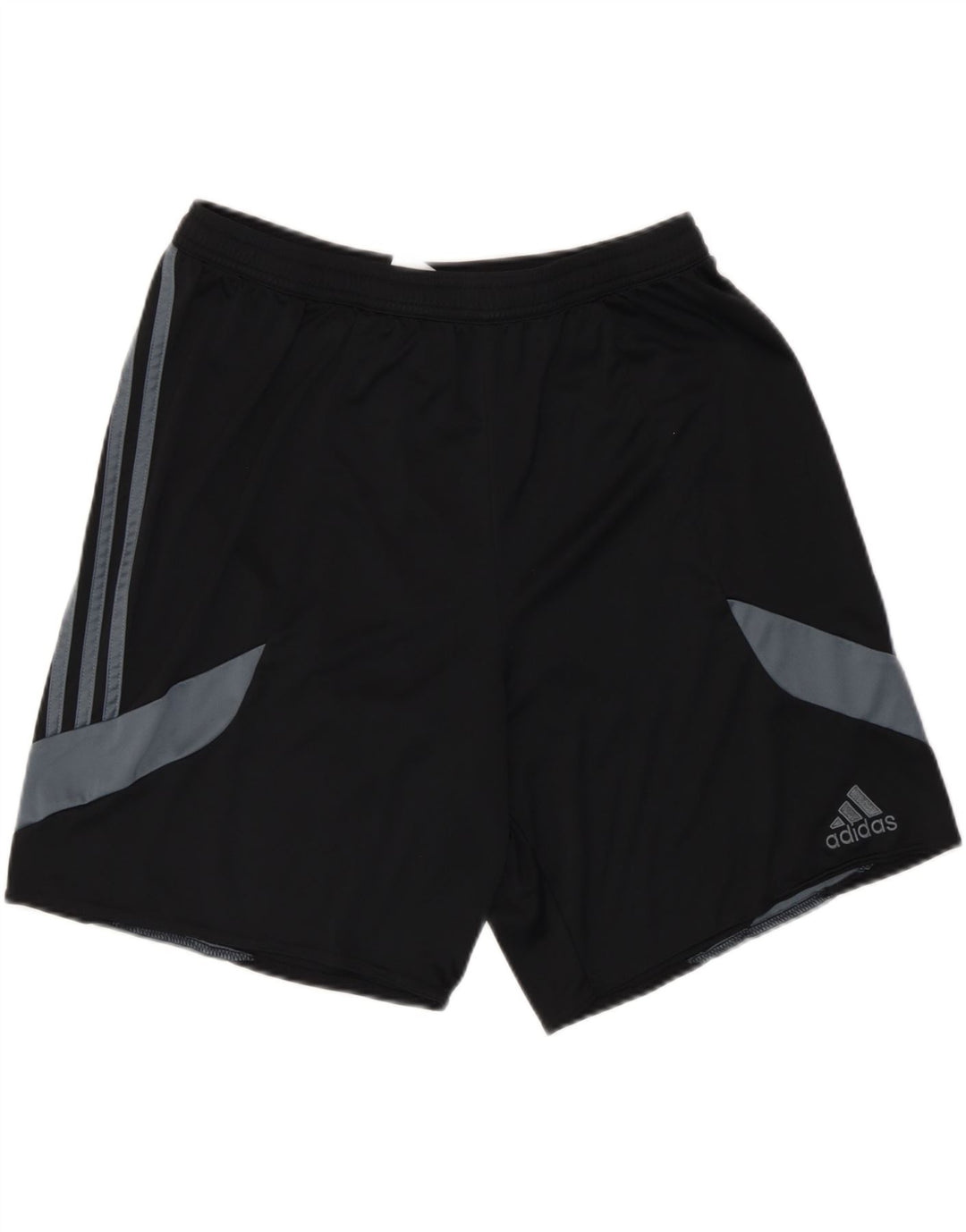 Pantaloncini sportivi Adidas Climalite da uomo, grandi, in poliestere color block nero