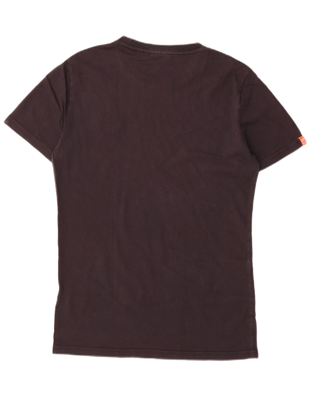 T-shirt da uomo Superdry Top Small in cotone nero