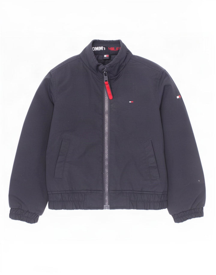 Giubbotto bomber da bambino Tommy Hilfiger 3-4 anni in poliammide blu navy