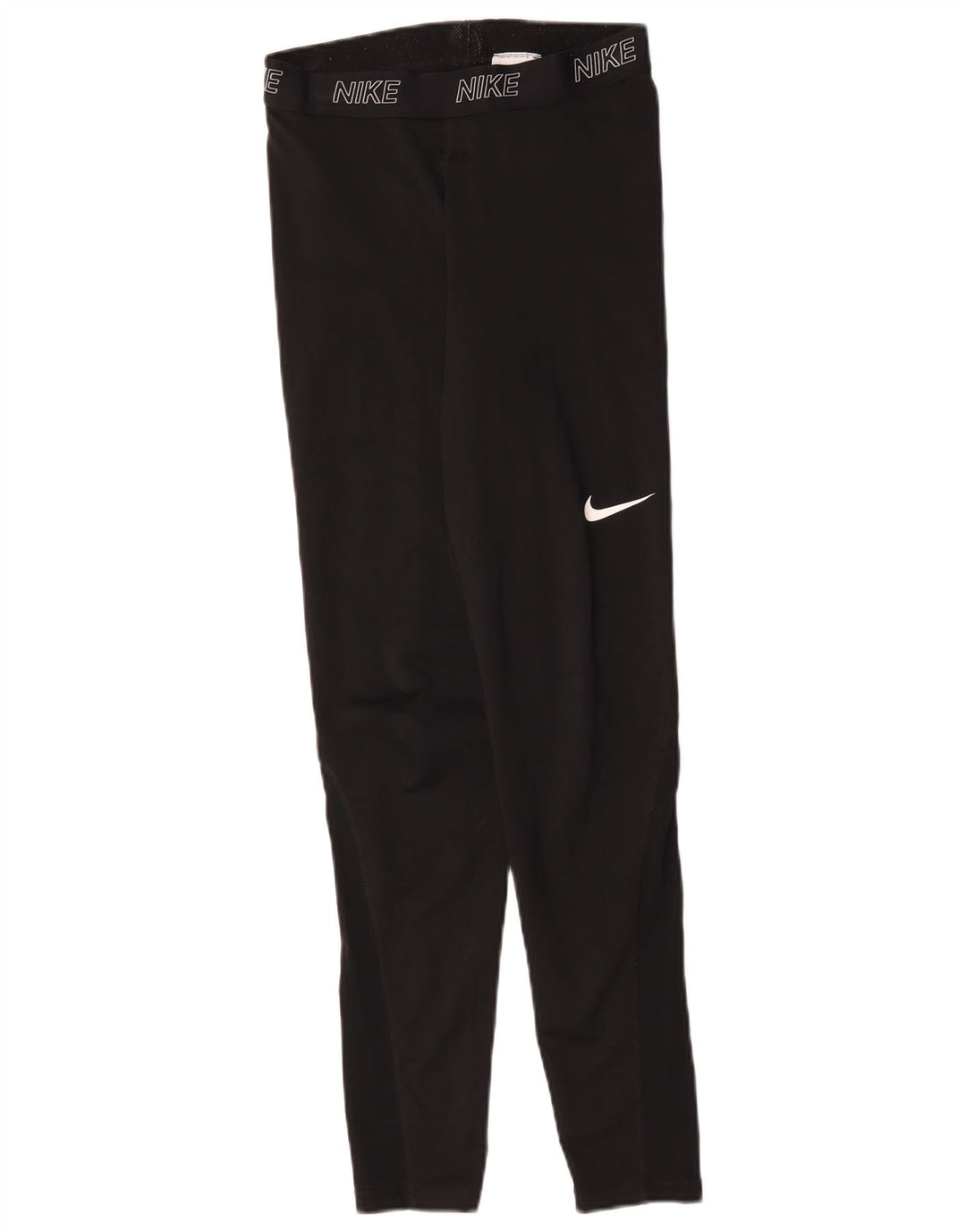 Leggings grafici da donna Nike UK 12 medio nero poliestere