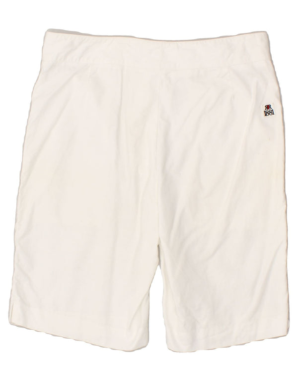 Pantaloncini chino da uomo CERRUTI 1881 IT 50 Large W32 Cotone bianco