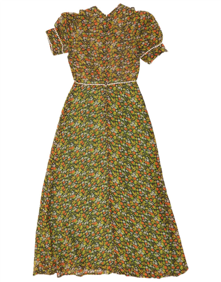 Vestito lungo da donna Radley EU 38 Verde medio floreale