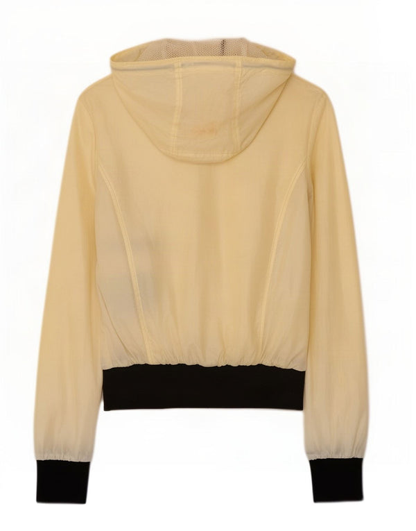 Giacca antipioggia con cappuccio da donna Refrigiwear UK 14 Medium Yellow Colourblock