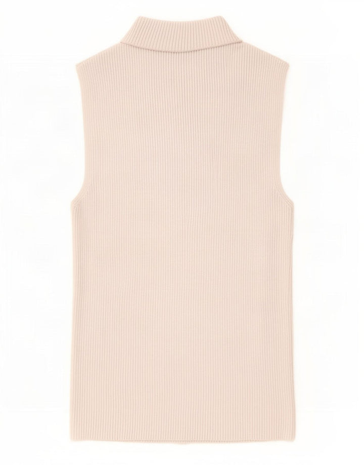 Canotta Zara da donna UK 8 piccola in viscosa grigia