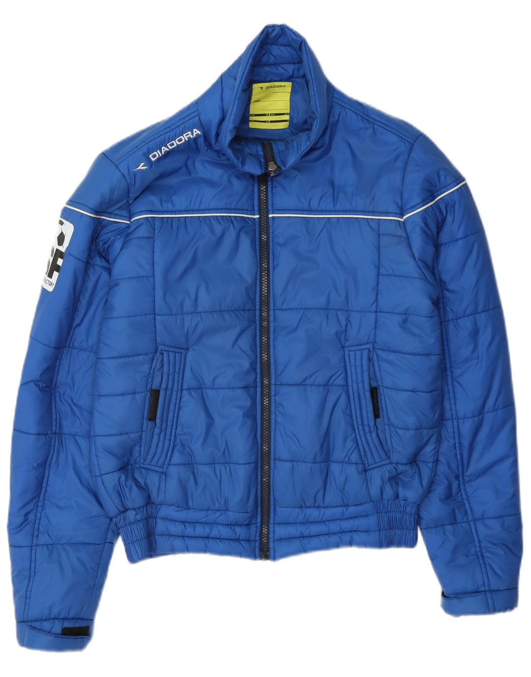 Giubbotto Diadora Graphic Imbottito Bambino 9-10 Anni Large Blu Poliestere