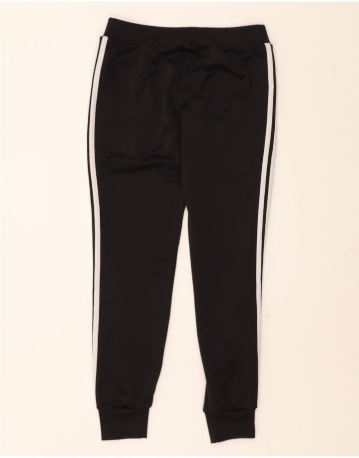 ADIDAS Womens Tracksuit Trousers Joggers UK 10 Small  Black Polyester Vintage Adidas and Second-Hand Adidas from Messina Hembry 