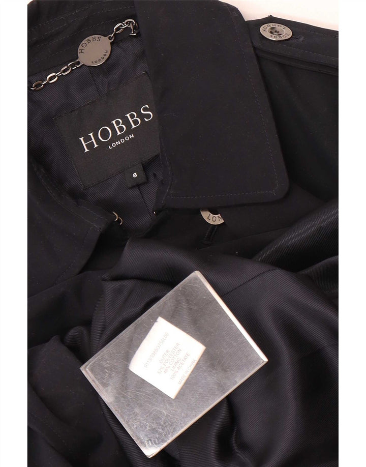 Trench da donna Hobbs UK 8 piccolo poliestere blu navy