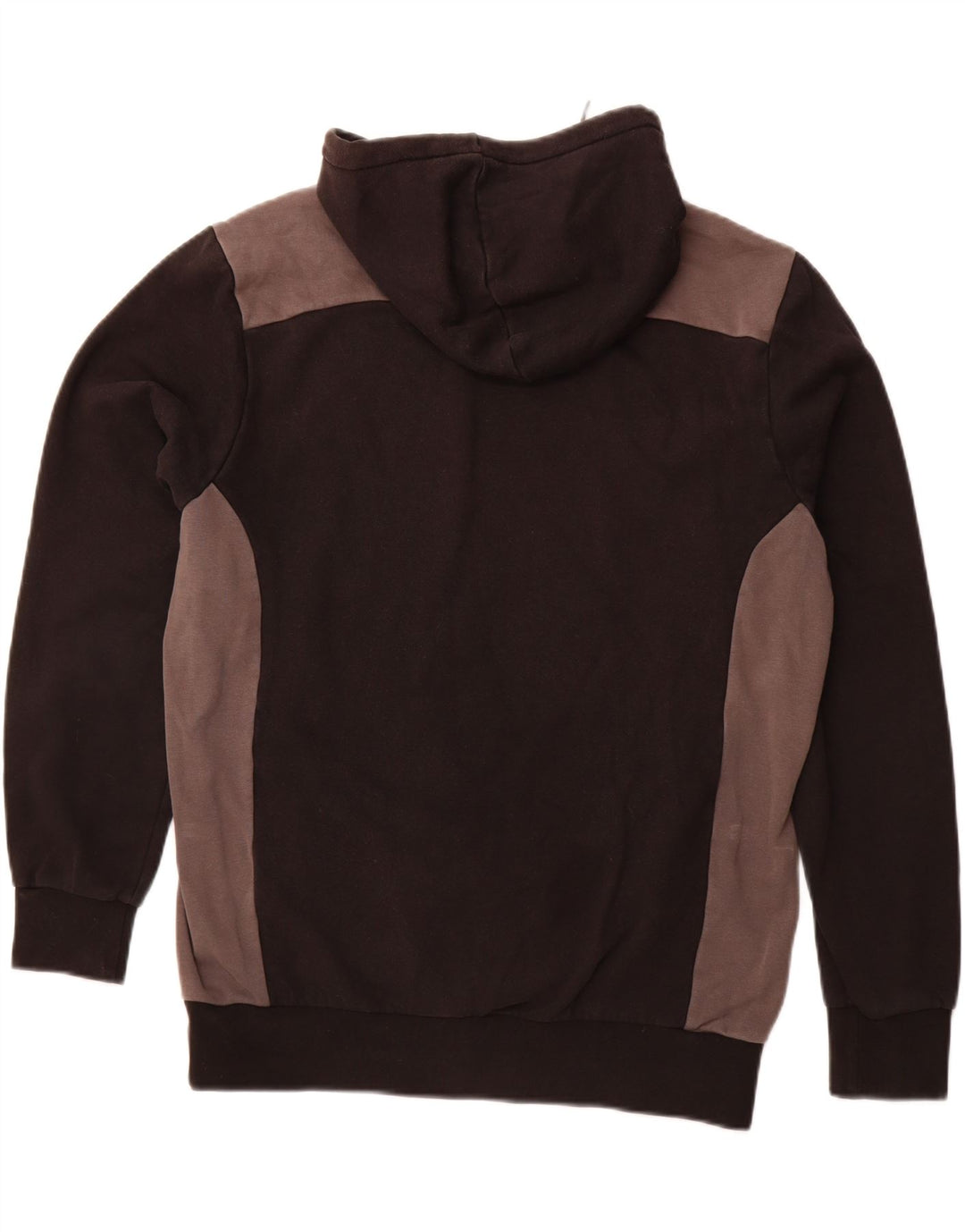 Felpa con cappuccio da uomo PUMA grande color block nero