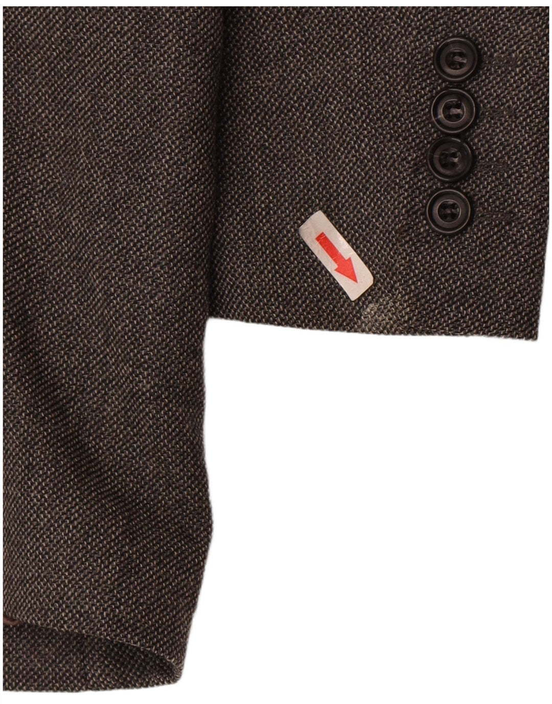 Giacca blazer a 2 bottoni da uomo Marks & Spencer UK 40 lana vergine grigio medio
