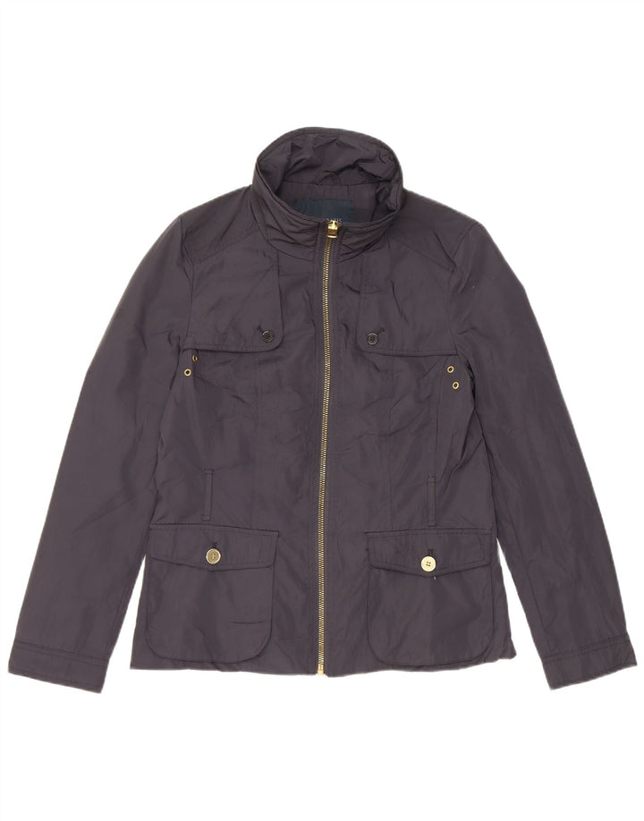 Giacca utility da donna Zara UK 14 grande poliestere blu navy