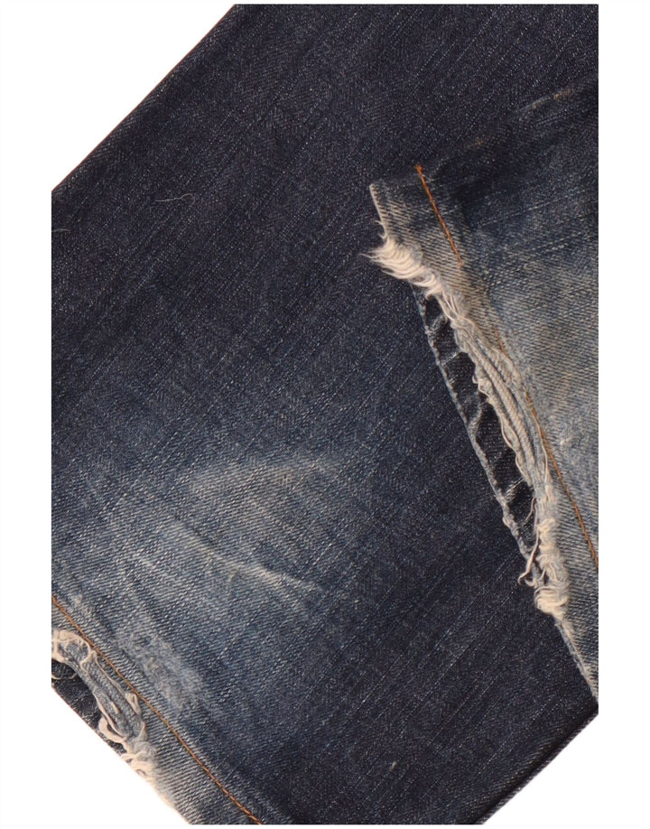 Jeans dritti da uomo SUPERDRY W32 L33 cotone blu