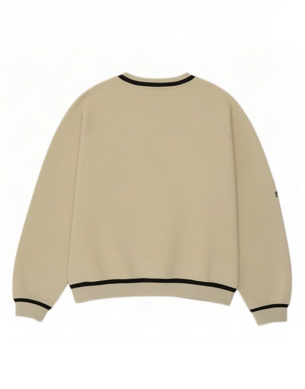 Felpa Fila Uomo Maglione XL Beige Poliestere