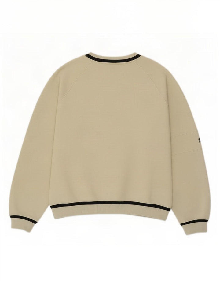 Felpa Fila Uomo Maglione XL Beige Poliestere