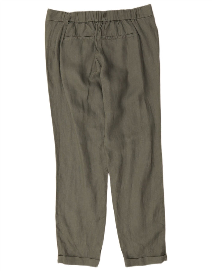 Pantaloni chino dritti da donna White Stuff UK 12 Medium W32 L28 Cachi