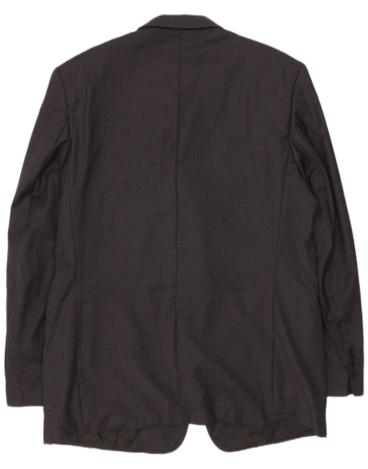 Giacca blazer da uomo a 3 bottoni Pierre Cardin UK 40 grande grigia