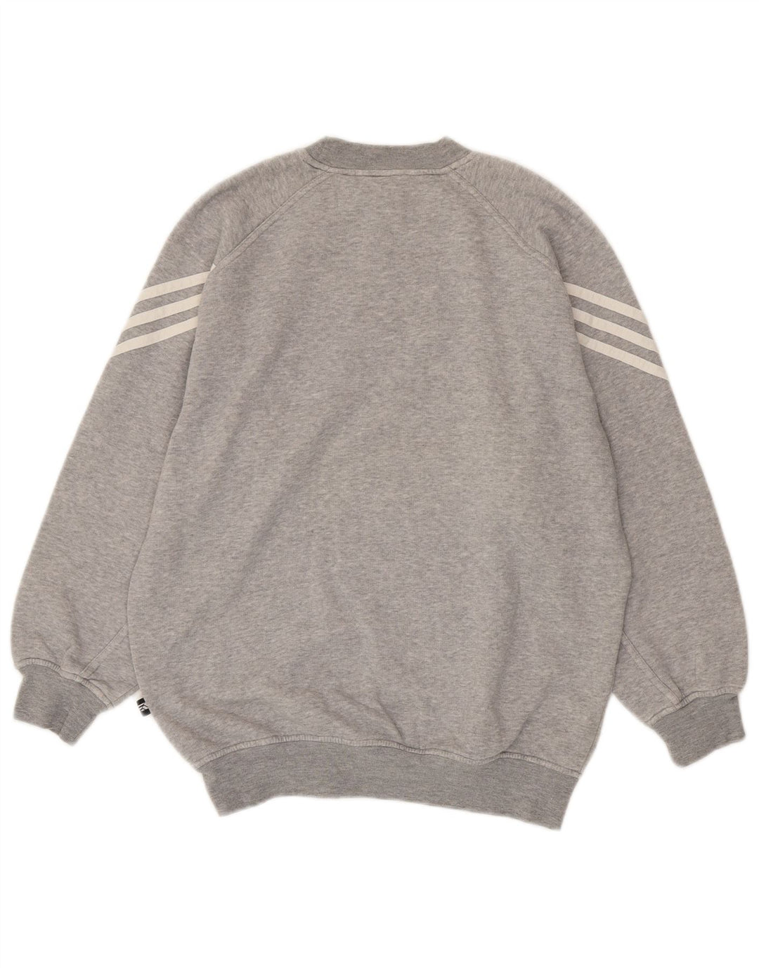 Felpa Maglione Adidas Ragazzo 13-14 Anni Cotone Grigio