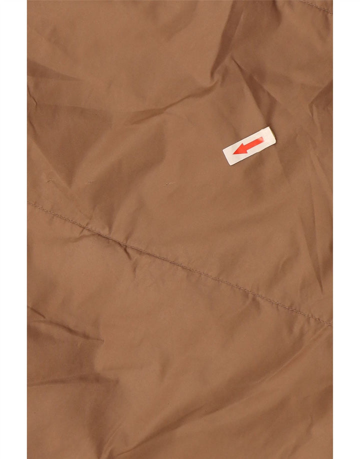 Cappotto imbottito oversize con cappuccio da donna Zara UK 10 piccolo Beige