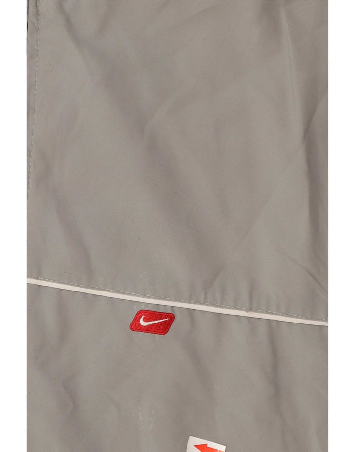 Giacca da ginnastica da uomo Nike Small in poliestere color block grigio