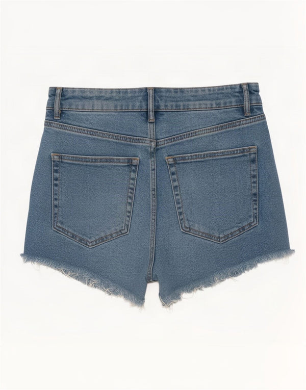 Pantaloncini di jeans da donna Zara EU 36 XS W26 cotone blu
