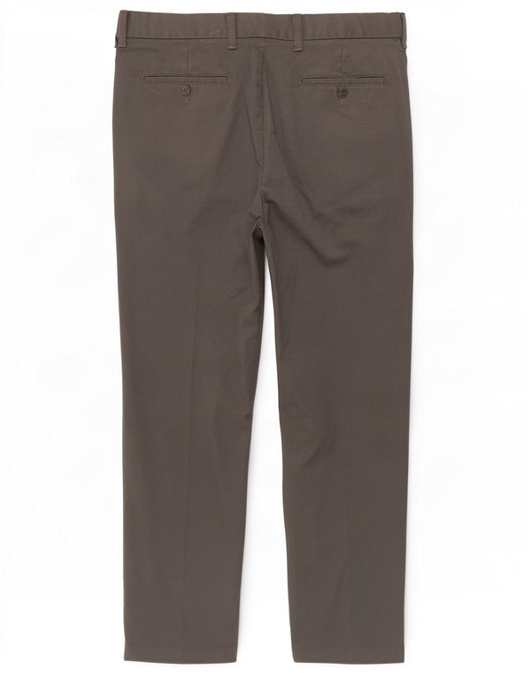 Pantaloni chino affusolati Marks & Spencer da uomo blu Harbour W36 L29 grigi