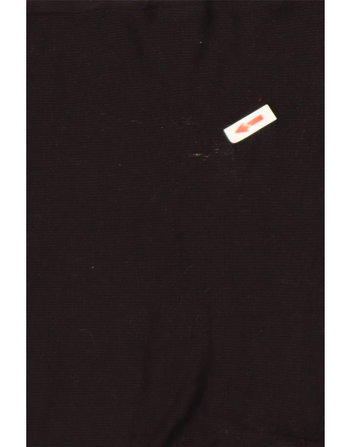 Top Zara da donna a maniche lunghe UK 16 grande nero
