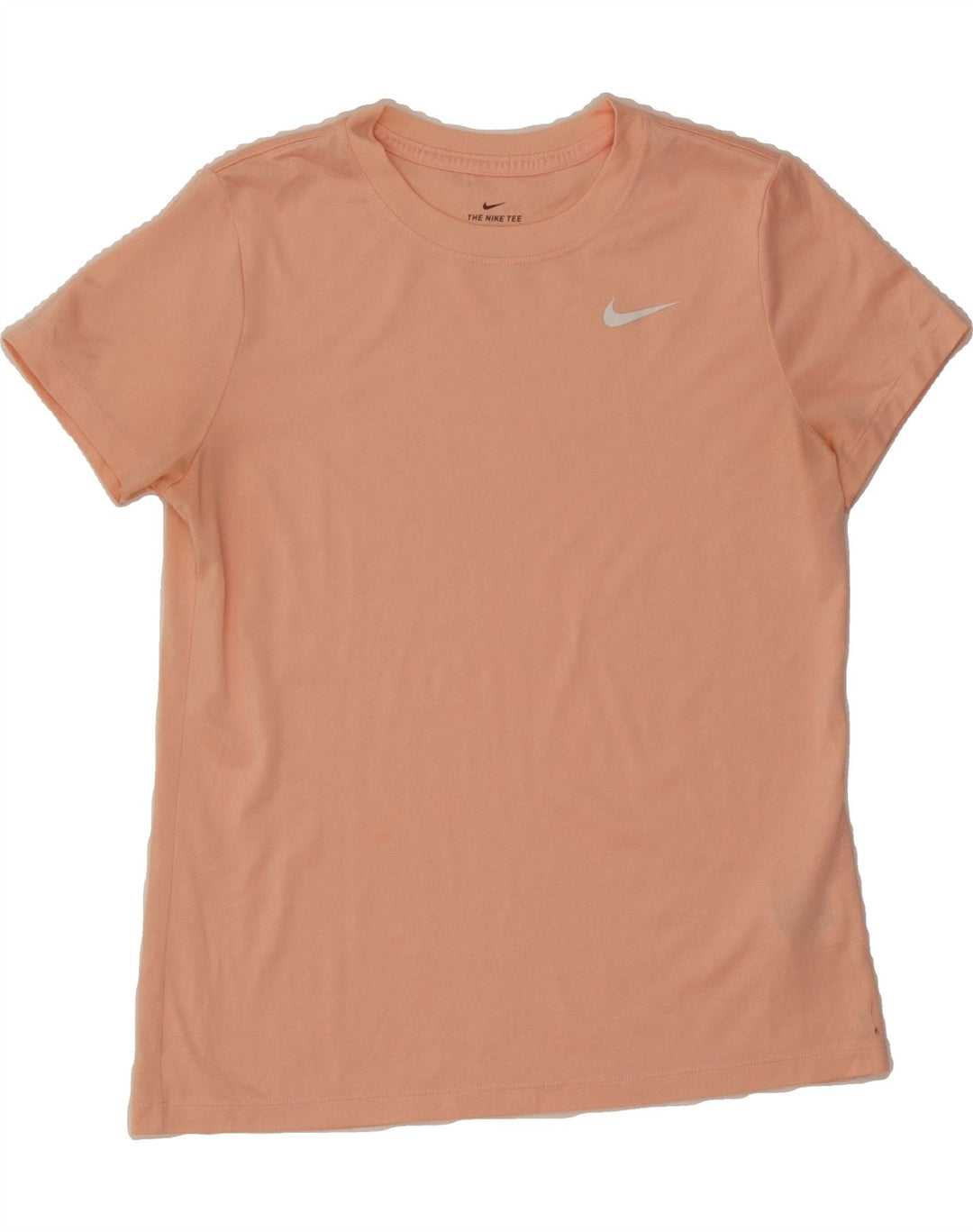 NIKE Womens Dri Fit T-Shirt Top UK 14 Medium Pink Polyester Vintage Nike and Second-Hand Nike from Messina Hembry 