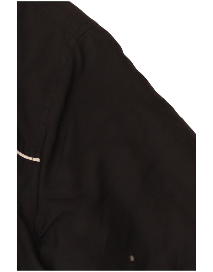 Giacca da ginnastica ASICS da uomo, media, nera, in poliestere