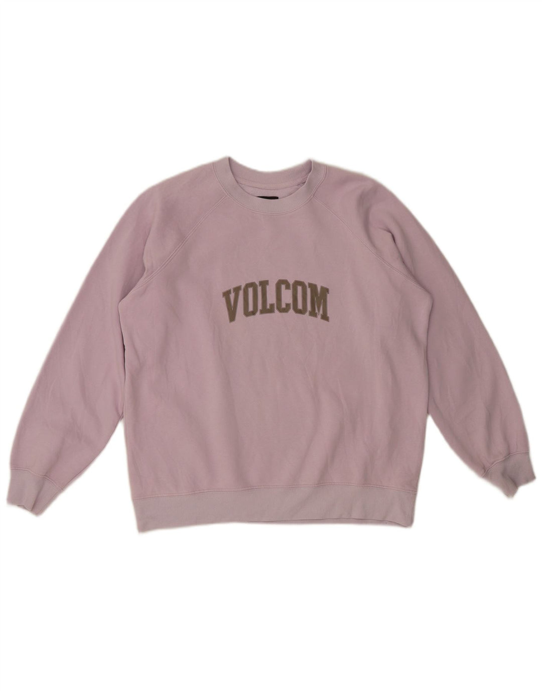 Felpa oversize con grafica da donna Volcom UK 14 Viola medio