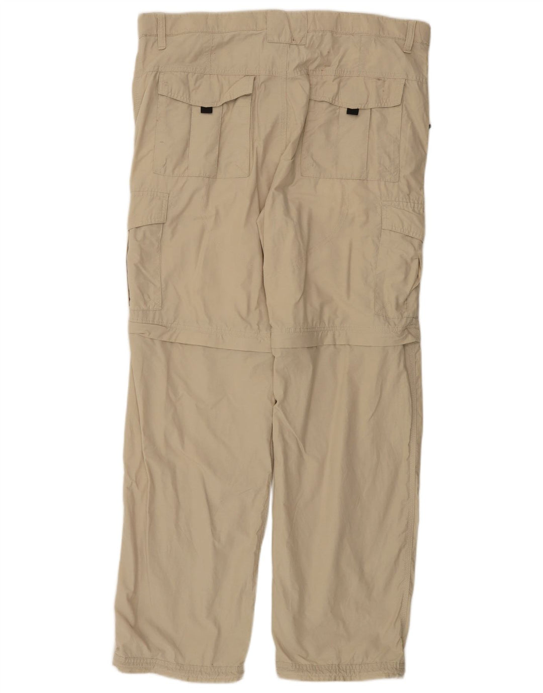 Pantaloni cargo regolari da uomo Marks & Spencer W38 L33 in cotone beige