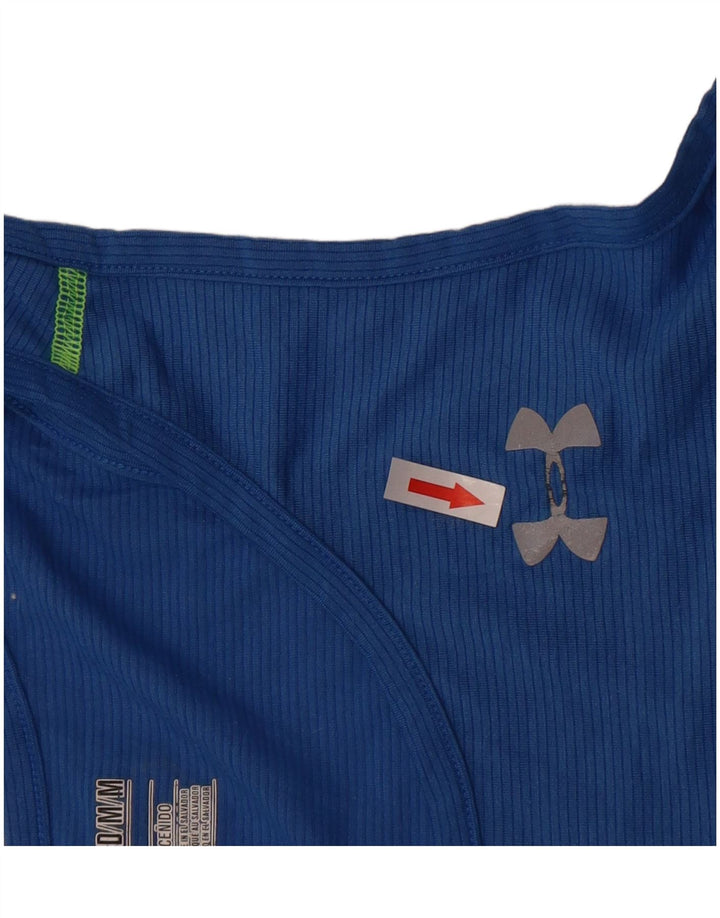 Canottiera Under Armour da uomo Heat Gear, blu medio gessato