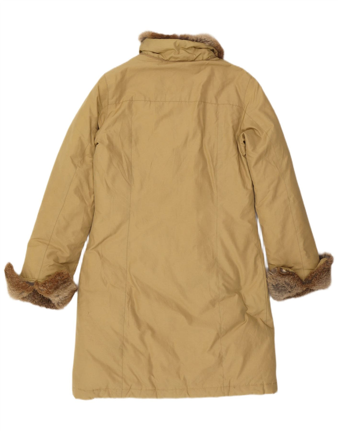 Cappotto imbottito da donna Woolrich UK 14 Cotone beige medio