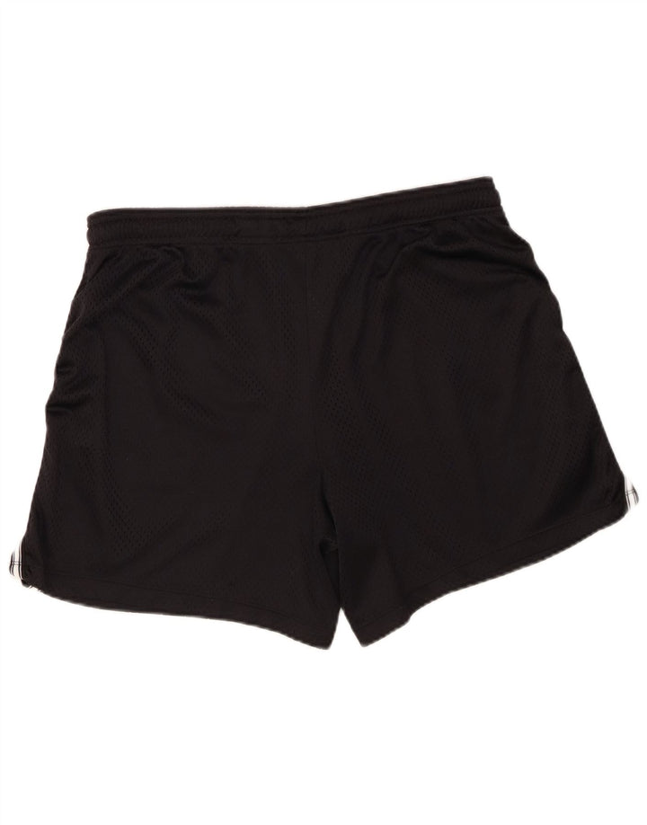 Pantaloncini sportivi da uomo Champion grandi in poliestere nero