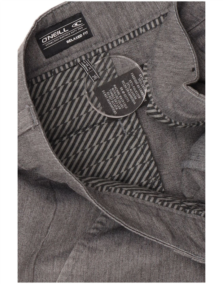 Pantaloncini cargo da uomo dalla vestibilità rilassata O'Neill W36 Large in poliestere grigio