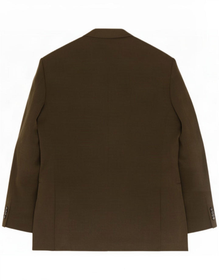 Gant Giacca blazer da uomo a 2 bottoni EU 48 Cotone kaki medio
