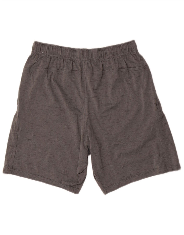 Pantaloncini sportivi Nike Dri Fit Standard da uomo in poliestere chiazzato grigio medio