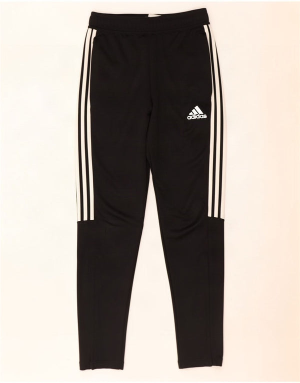 Pantaloni da tuta Adidas Aeroready da uomo piccoli in poliestere nero
