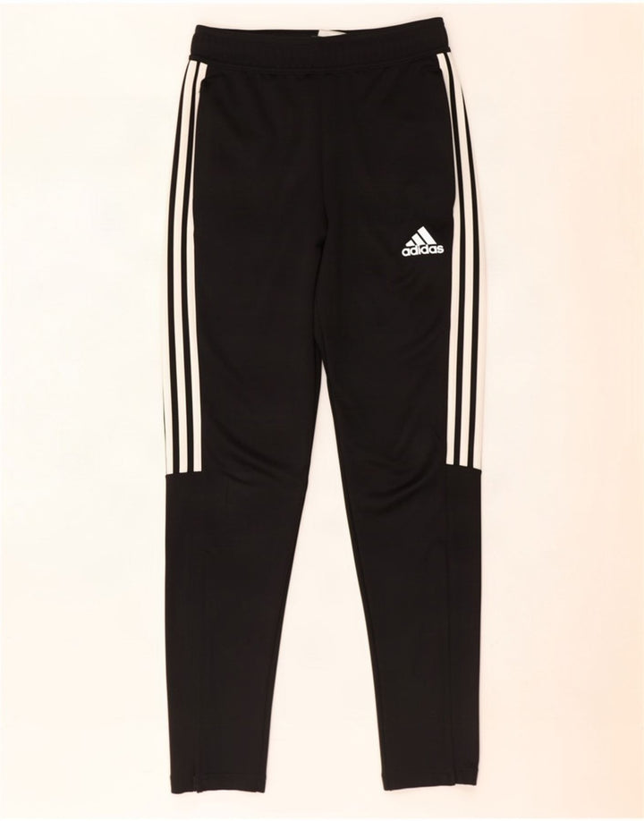 Pantaloni da tuta Adidas Aeroready da uomo piccoli in poliestere nero