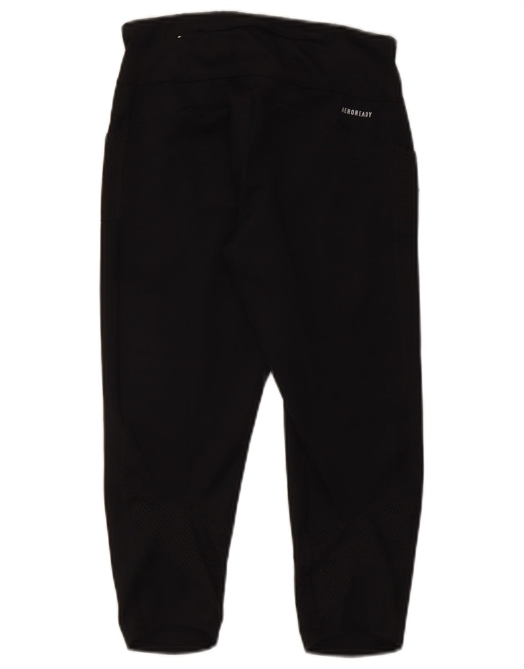 Leggings Adidas Aeroready Capri da donna UK 8/10 Small Poliestere nero