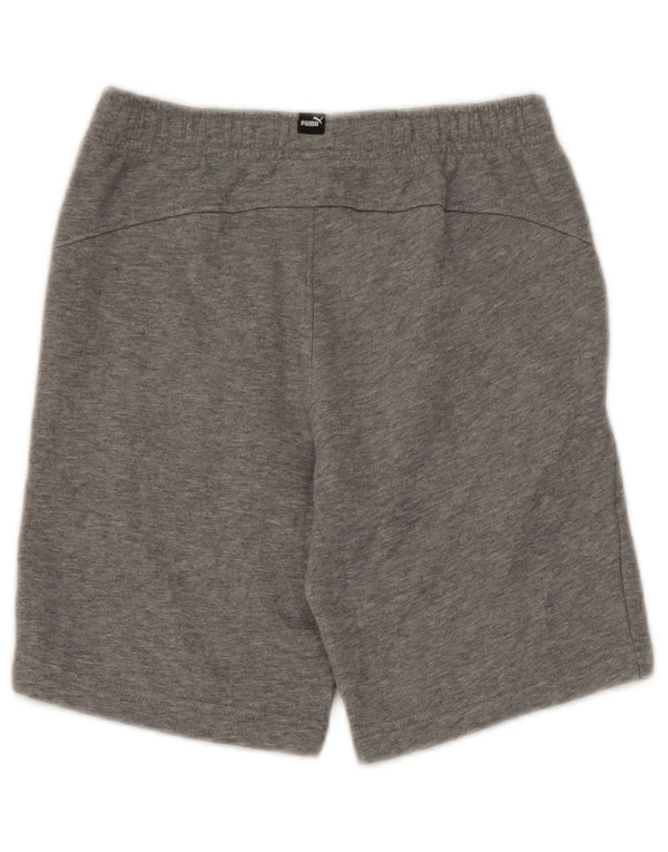 Pantaloncini sportivi Puma da ragazzo 7-8 anni Grigi