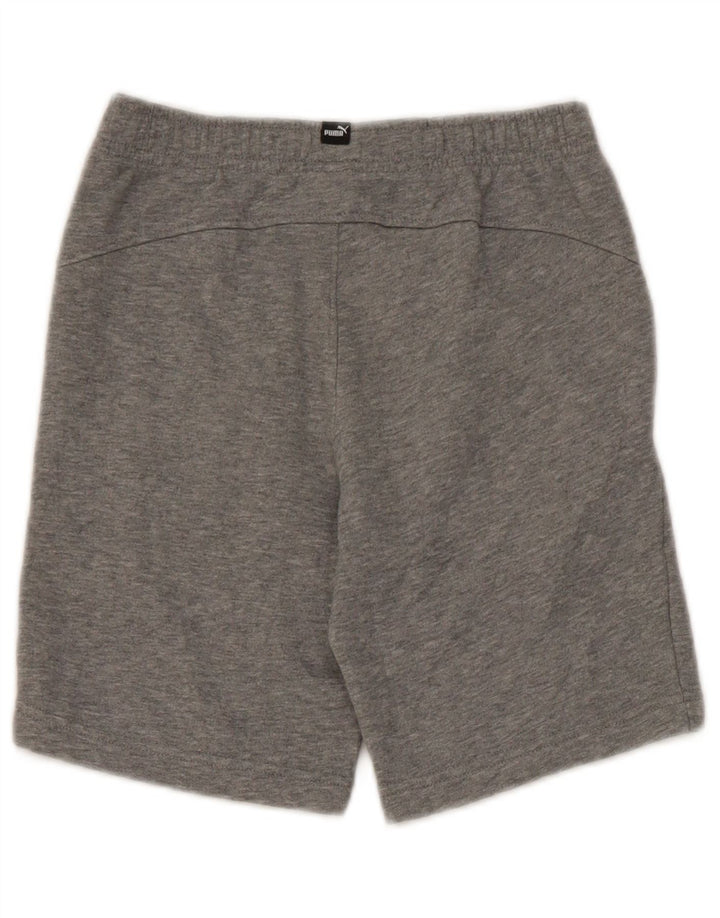 Pantaloncini sportivi Puma da ragazzo 7-8 anni Grigi