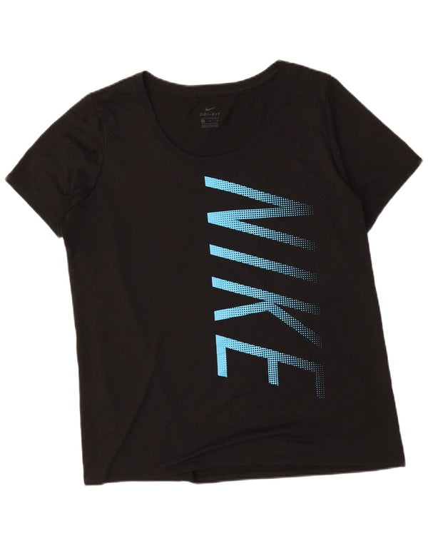 T-shirt grafica Nike Dri Fit da uomo XL nera