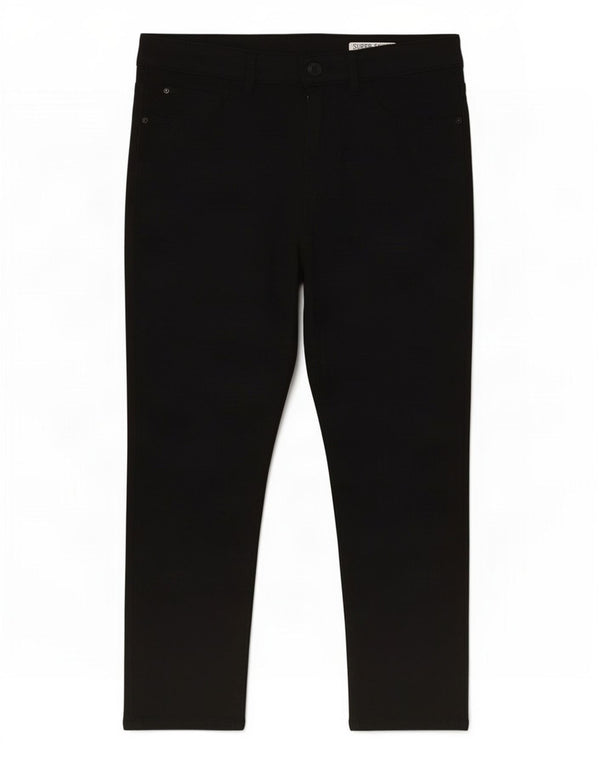Jeans Capri super skinny da donna Marks & Spencer UK 12 medio W30 L21 neri