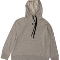 Felpa con cappuccio oversize da donna Under Armour UK 10 Small Grey Flecked