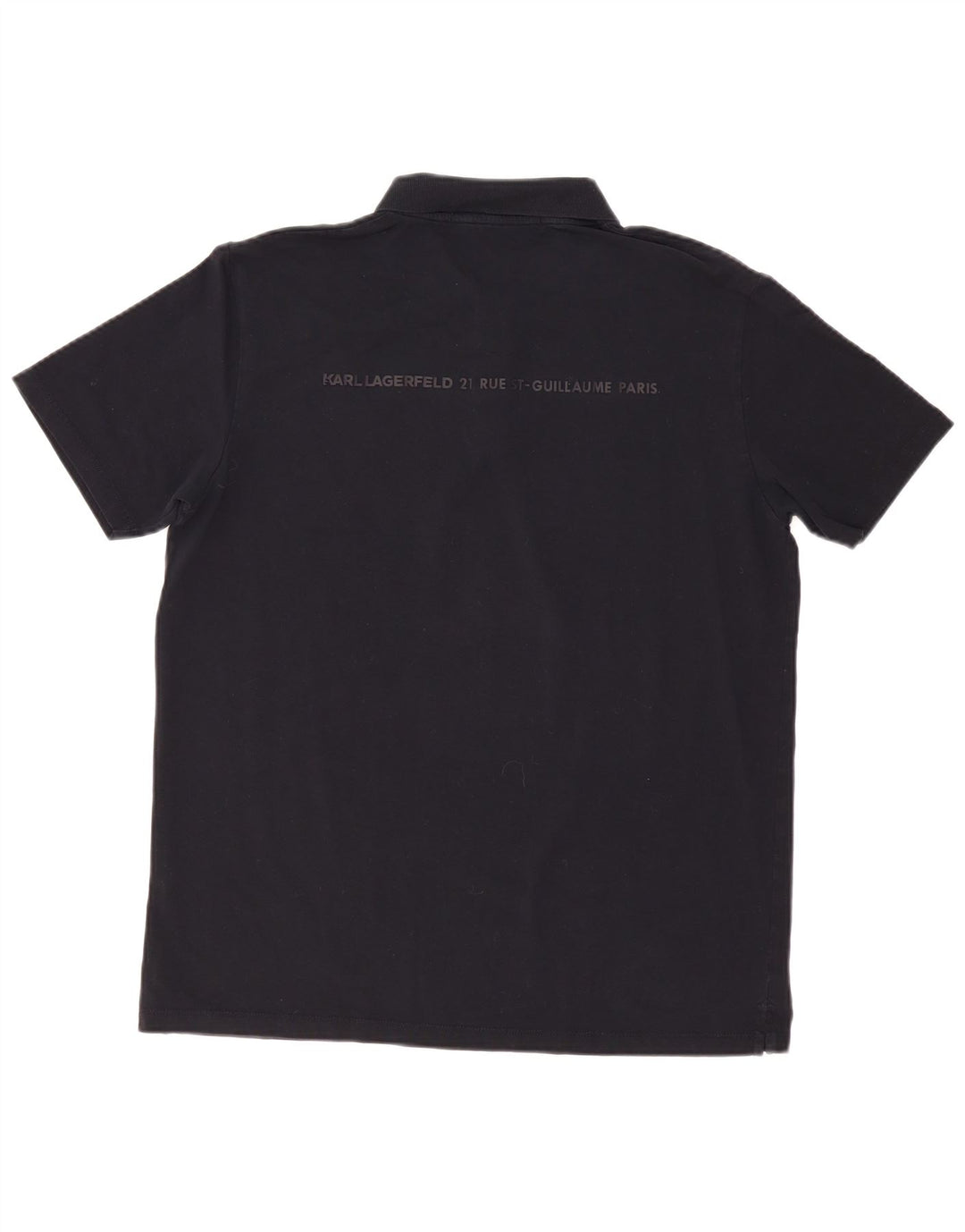 Polo da uomo Karl Lagerfeld XL blu navy