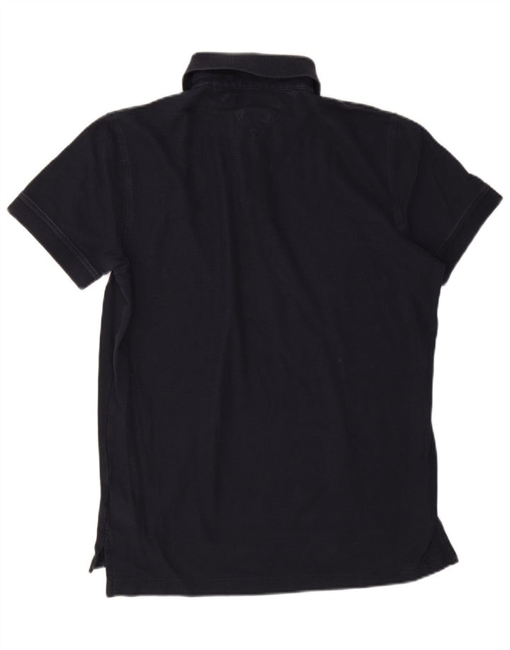 Polo da uomo vestibilità regolare Tommy Hilfiger cotone medio blu navy