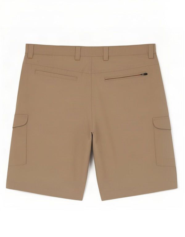 Pantaloncini cargo da uomo vestibilità regolare Marks & Spencer XL W38 cotone beige