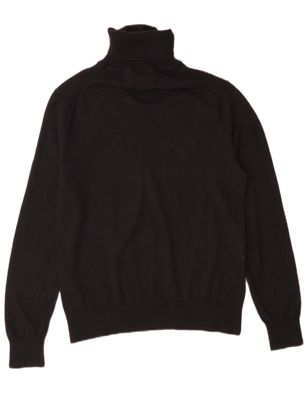 Armani Exchange Uomo Maglione Dolcevita Maglione Piccolo Nero Lana Vergine