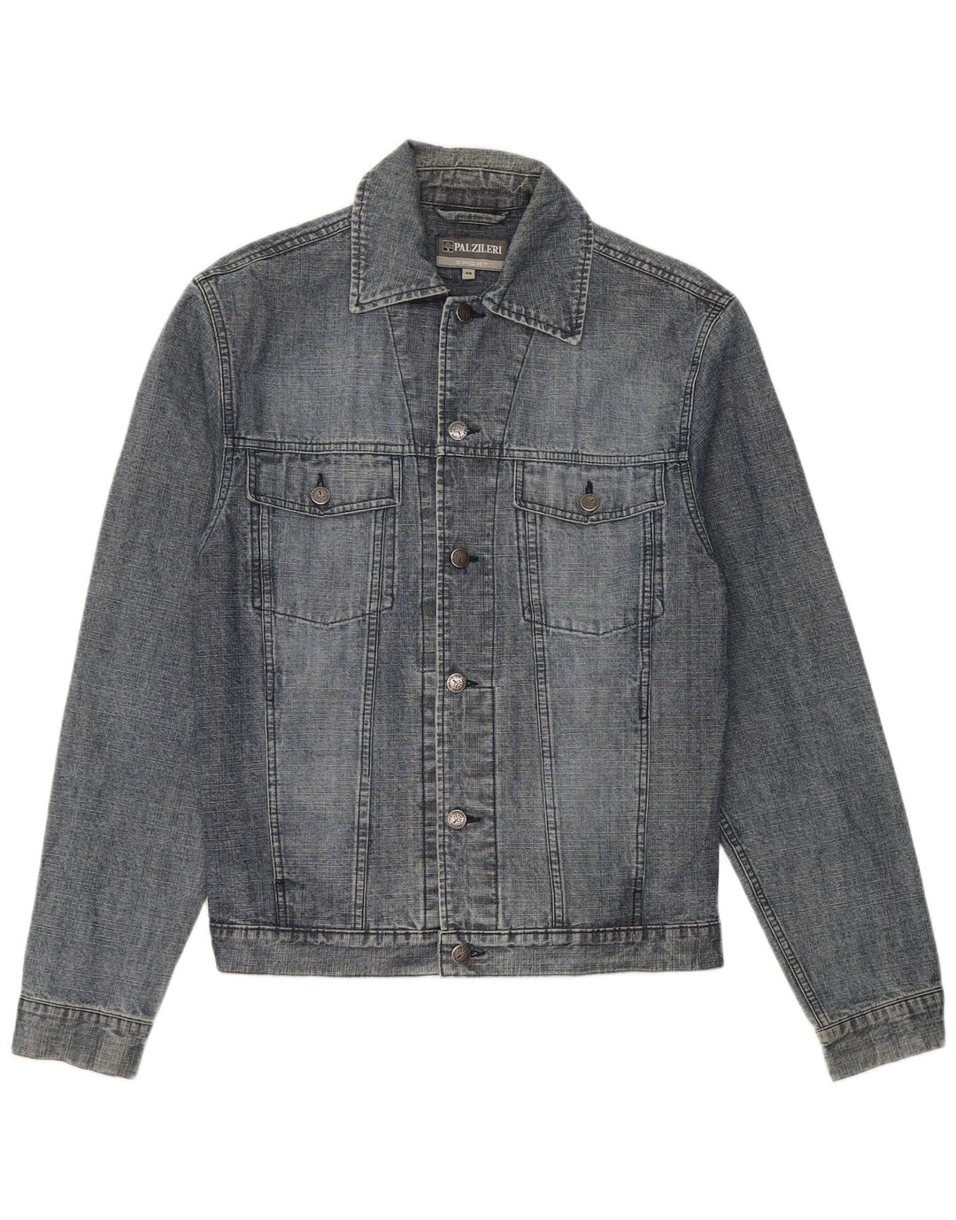Giacca in denim da uomo Pal Zileri IT 48 Cotone blu medio